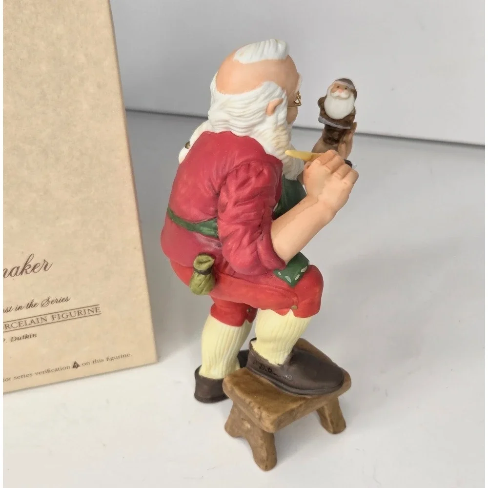 Hallmark Vintage Santa Claus The Toymaker Made In Taiwan‎ 1986 NIOB